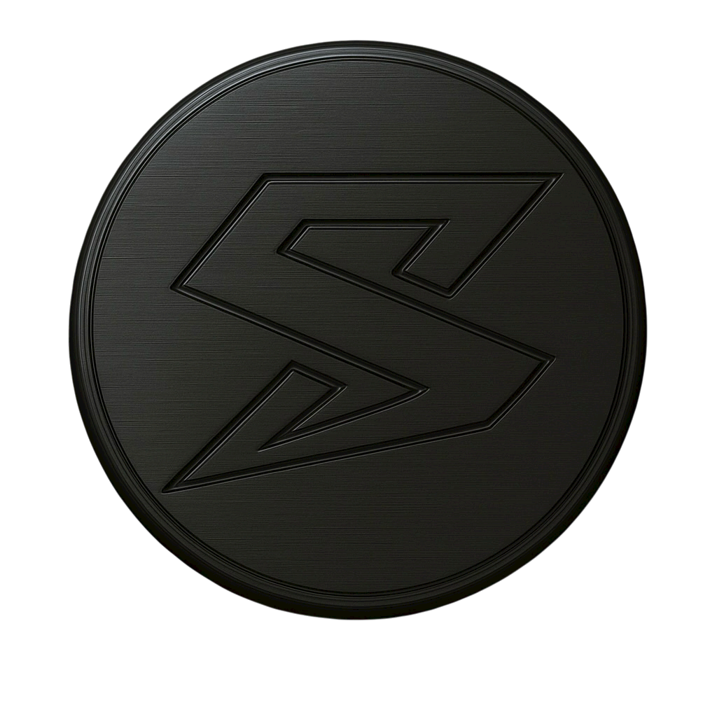 Black Brushed Finish